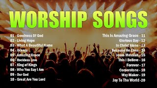 Goodness Of God  Hillsong United Playlist 2024  Praise amp Worship Songs Lyrics ️🙏 [upl. by Karisa313]