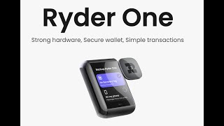 Ryder One Wallet just might be one of the best kept secrets in Web3 [upl. by Persas]