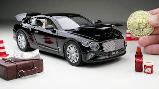 Unboxing of New Bentley Continental GT 124 Scale Diecast Model Car [upl. by Alywt]