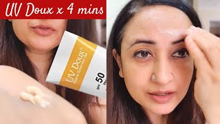 💓Uv Doux Silicone Gel ReviewWonder if THIS is Best Indian Affordable Summer Sunscreen For Oily Skin [upl. by Ahseina726]