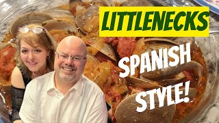 Littlenecks Spanish Style Great Appetizer or Main Dish [upl. by Shanney]