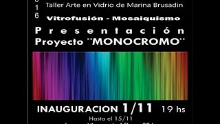 MOSAIQUISMO Y VITROFUSION MARINA BRUSADIN [upl. by Nies]