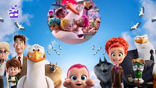 Storks 2016 Full Movie Explained in HindiUrdu  Animated FamilyComedy Film Summarized [upl. by Aniroc152]