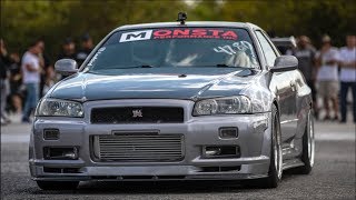 RB30 Skyline R34 on 30PSI  Drives 200 miles and Runs it HARD [upl. by Toms]