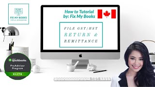 How to File GSTHST Return amp Remit Taxes 2021 [upl. by Willcox]