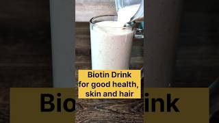 Biotin drink  Healthy drink for skin hair and good health shorts drinks energydrink [upl. by Alikat916]