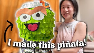 Lets make a piñata together My first time [upl. by Yblek]