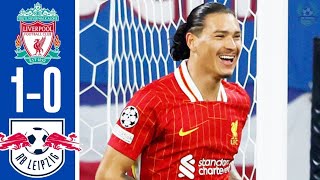 RB Leipzig Vs Liverpool 01 All Goal Highlight Today Match 2024 [upl. by Cramer]