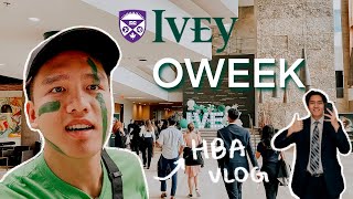 Ivey OWeek VLOG 2023  Ivey HBA first week of college [upl. by Akkina]