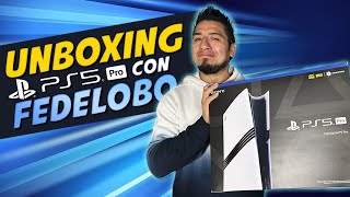 PlayStation 5 PRO I Unboxing con Fedelobo [upl. by Tinaret]