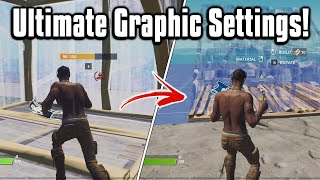 These Are The BEST Settings In Fortnite  Performance Mode Guide [upl. by Olonam]