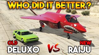 GTA 5 ONLINE  RAIJU VS DELUXO WHICH IS BEST [upl. by Cuhp]