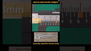 How to read vernier caliper mechanic tools [upl. by Acsehcnarf]