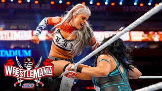 The Riott Squad put teamwork on display WrestleMania 37 – Night 1 WWE Network Exclusive [upl. by Sedaiuqlem991]