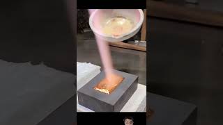 The process of Making gold bar shortvideo goldjewellery goldring [upl. by Aloz]