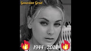 Hommage  Geneviève Grad Mais où sen vont les étoiles 1966 montage vidéo [upl. by Yreffeg]