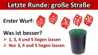 Kniffel  Strategie  Stochastik [upl. by Kristopher]