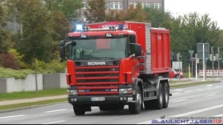 Einsatzfahrten zur Explosion in der BASF Ludwigshafen  17102016 [upl. by Ahsilyt]