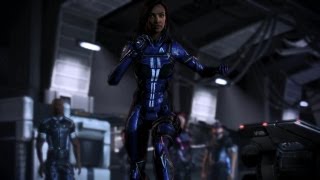 Mass Effect 3 Citadel DLC Garrus Romance All scenes [upl. by Naud]