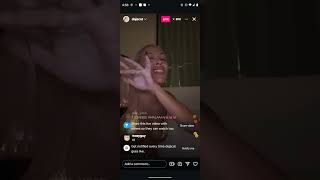 DOJA CAT acting WEIRD on IG live [upl. by Bogart567]