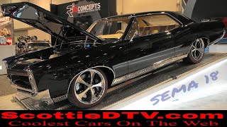 1967 Pontiac GTO Resto Rod 2018 SEMA Show [upl. by Corine]