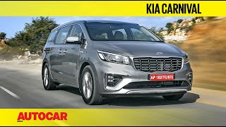 Kia Carnival Review  First Drive  Autocar India [upl. by Virginie]