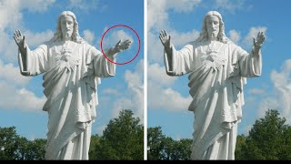 5 Most Mysterious Statues Caught Moving On Camera [upl. by Darooge520]