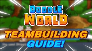 How to TEAMBUILD IN DOODLE WORLD  Doodle World PVP Guide [upl. by Raseta]