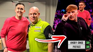 I played PDC Darts v Angry Ginge and it was CHAOS [upl. by Chas167]