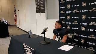 Army Footballs Braheam Murphy on 75 Yard TD Run 124 yds Rushing in 3417 Win Over UConn [upl. by Melac]