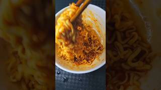 Trying samyang tteokbokki noodles shortsasmr cookingnoodlesnoodlesrecipeviral trendingfyp [upl. by Gabriell]