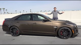 The 2019 Cadillac CTSV Is a Crazy Fast Luxury Sedan [upl. by Lynsey]