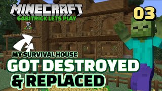 MINECRAFT LARGE SPRUCE HOUSE Minecraft Survival Lets Play Tutorial Review [upl. by Assilla]