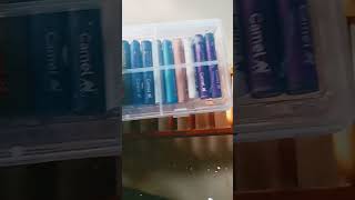 I am purchase 25 shades Camlin oil pastels I am growing please support please please subscribe sub [upl. by Ivad]