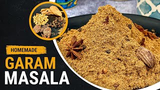 Homemade Garam Masala  ख़ुशबूदार और बेस्ट गरम मसाला रेसिपी  Tasty Garam Masala [upl. by Lecrad]