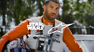 Bubba Wallace x Star Wars  Custom Suit by Alpinestars [upl. by Urbannai]