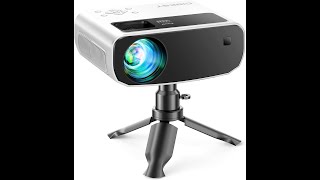 CiBest Native 1080P 10000L Portable Projector Review – PROS amp CONS [upl. by Gilli436]