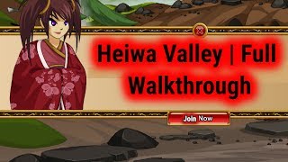 AQW  Heiwa Valley  Full Walkthrough [upl. by Lennard]