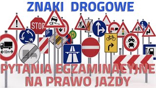 🔶🔵Znaki drogowe 🔵🔶Pytania egzaminacyjne na prawo jazdy 2021🔶🔵 [upl. by Bough200]