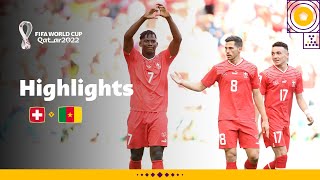 Embolo Delivers  Switzerland v Cameroon highlights  FIFA World Cup Qatar 2022 [upl. by Alrrats]