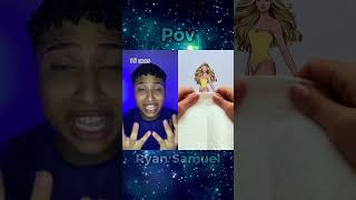 Pov tudo que eu desenho vira real povs drama shorts viral [upl. by Yreneh]