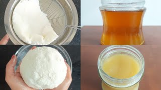 Ghee Recipe  How to make Ghee from Milk  Milk Ghee  How to make Ghee from Malai  Ghee from Milk [upl. by Ahsiya]