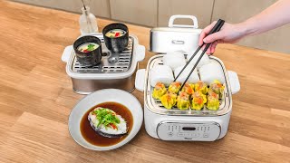 Introducing  Toyomi MultiFunction Electric Stackable Steamer ST 2318 [upl. by Anual]