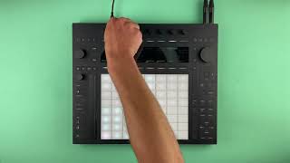 Ableton Push 3  Techno Jam No Talking [upl. by Schilit]