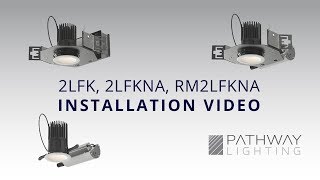 2” Downlight Fixture Installation Video for Spec2 by Pathway Lighting [upl. by Gus]