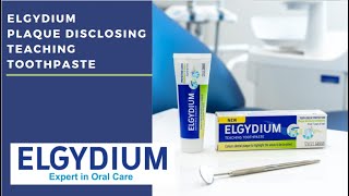 ELGYDIUM Plaque Disclosing Teaching Toothpaste [upl. by Olympia]