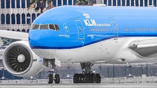 30 MINUTES of AMAZING Los Angeles LAX Airport Plane Spotting  No Commentary  LAXKLAX [upl. by Wilkey]