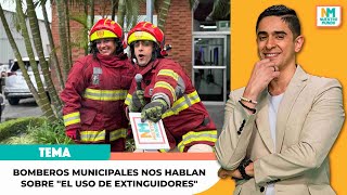 Bomberos Municipales nos hablan sobre quotEl uso de extinguidoresquot [upl. by Scotty306]