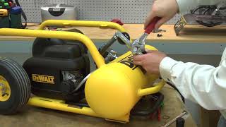 DeWALT Air Compressor Repair  How to Replace the Regulator Repair Kit [upl. by Chung]