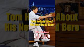 Tom Holland About His New Brand Bero tomholland jimmyfallon talkshow [upl. by Carol]